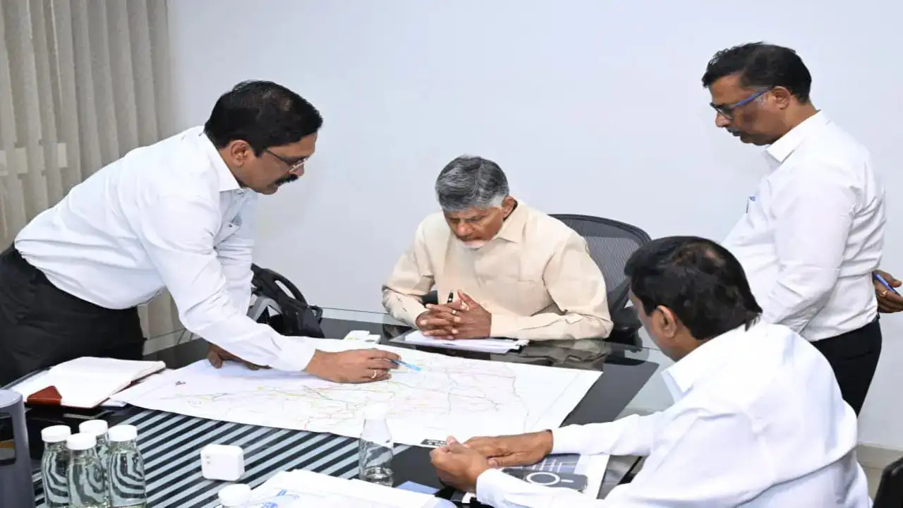 బెంగుళూరు–విజయవాడ కారిడార్‌పై సీఎం చంద్రబాబు స్పష్టత