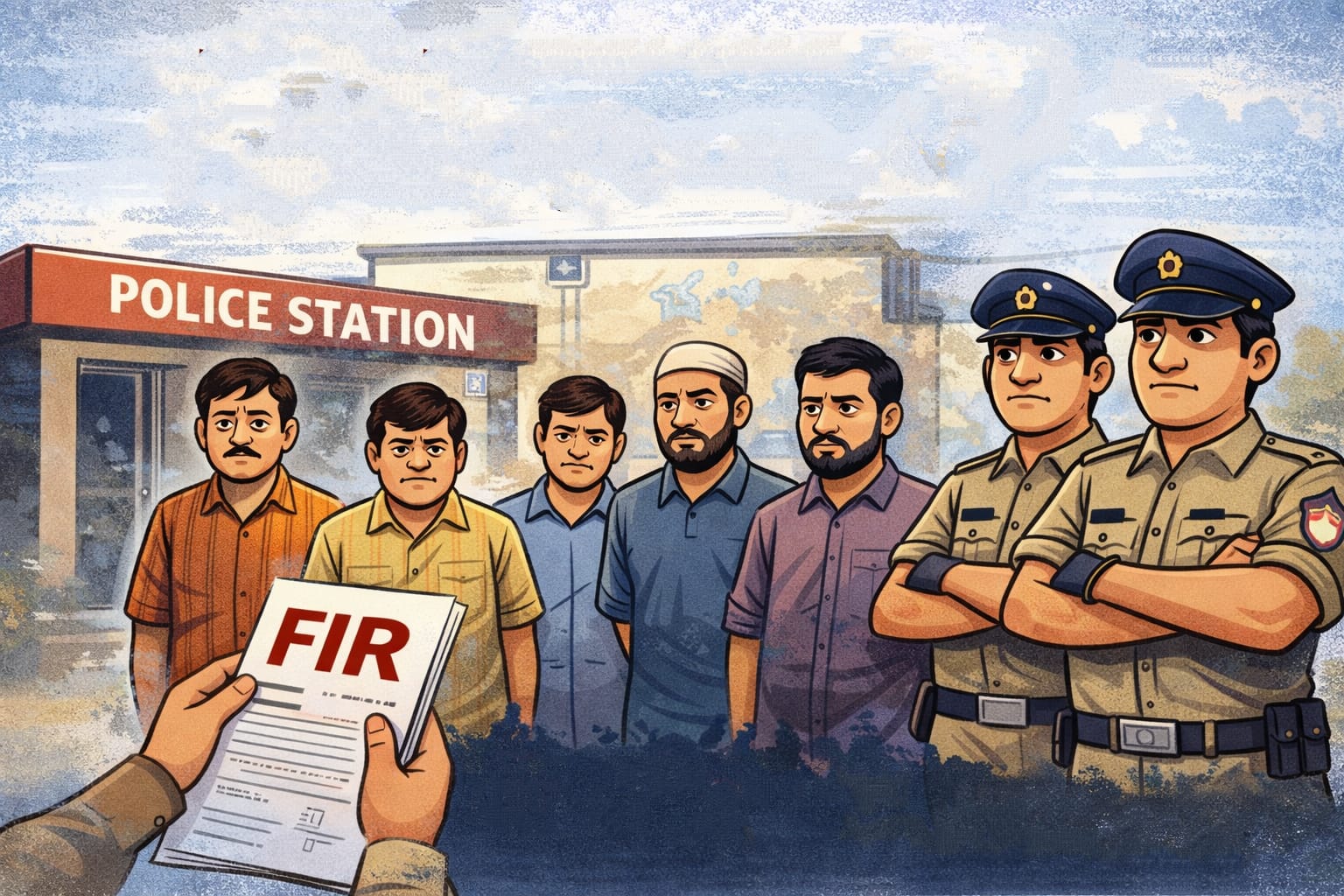 సాక్షి డిజిటల్ న్యూస్ జర్నలిస్ట్ పై దాడి చేసిన కేసులో నిందితులపై FIR నమోదు చేసిన పోలీసులు