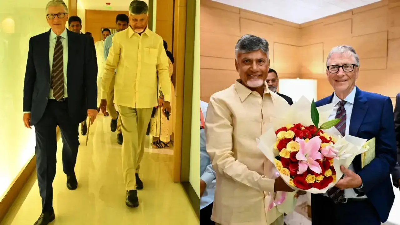 బిల్ గేట్స్ అమరావతిలో అడుగుపెడుతున్నారు