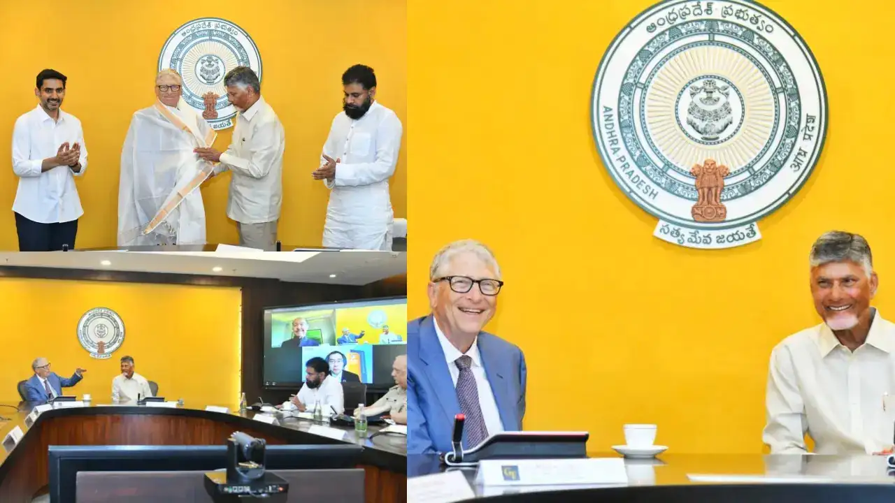 “నాయుడు విజన్ అద్భుతం”-గేట్స్ ఫౌండేషన్ చైర్మన్ బిల్ గేట్స్ స్పందన